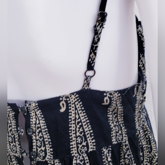 Denim and Supply Ralph Lauren Paisley Printed Tiered books Maxi dress S/P - Picture 8 of 10